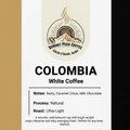 Colombia White Coffee Label