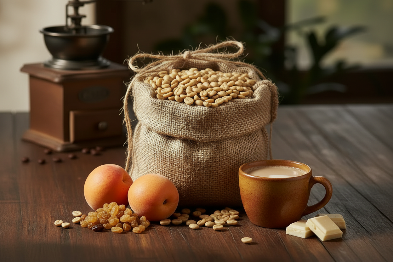Colombia White Coffee Lifestyle